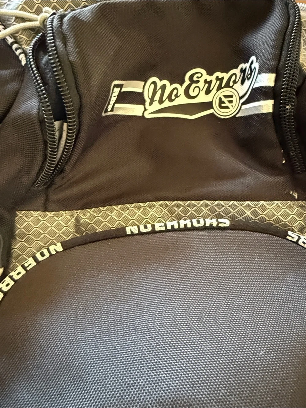 Men's Black and Gray  Baseball Performance Backpack